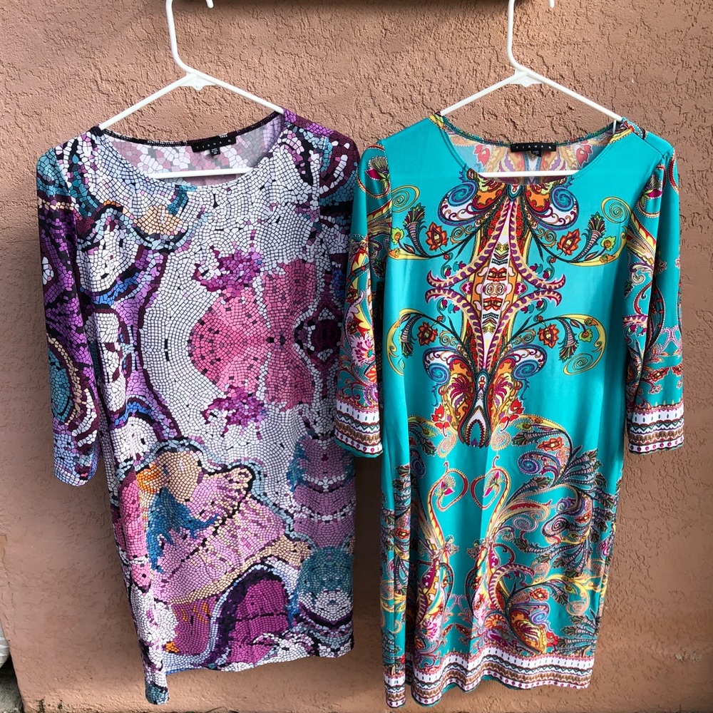 • Tiana B patterned dress bundle •